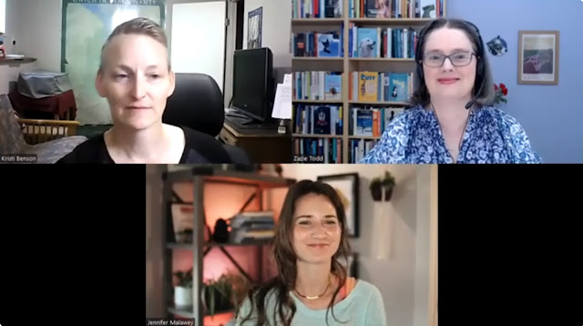 Kristi Benson, Zazie Todd, and Jennifer Malawey chat for The Pawsitive Post in Conversation