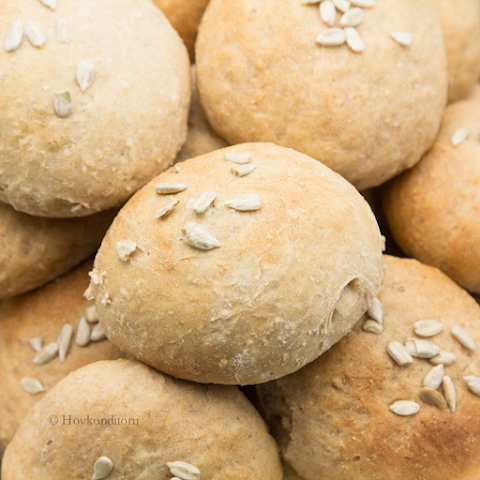 Whole Wheat Sunflower Seed Rolls