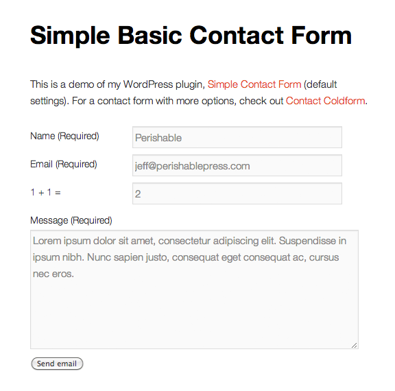 Best 20+ Contact Forms Plugins For Wordpress - Geek News