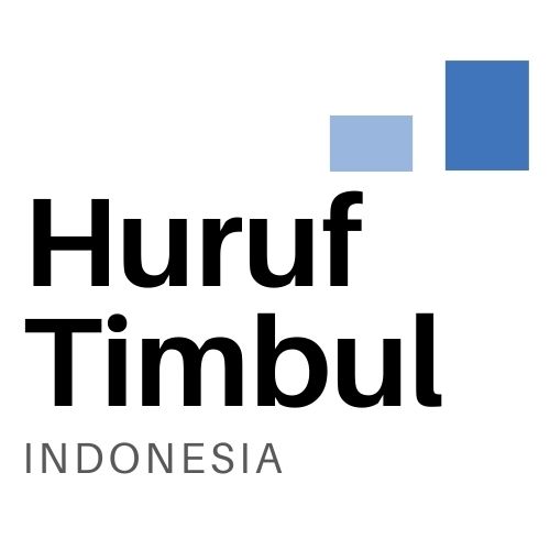 Huruf Timbul Indonesia