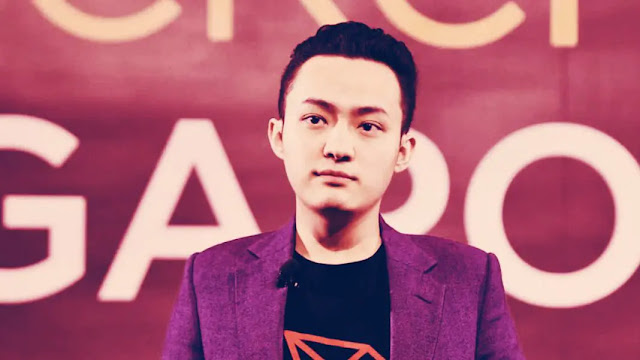 Justin Sun Bán Tháo 2,86 Triệu USD Token SUN, Thị Trường Lao Dốc 15%