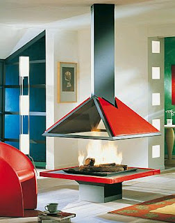 Modern chimneys, Decorating and Design