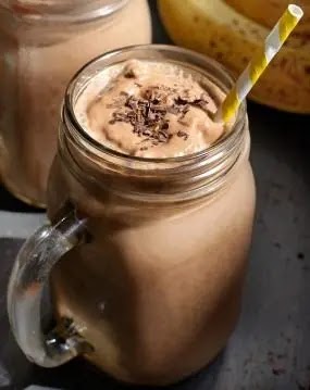 Chocolate protein shake easy recipe at home