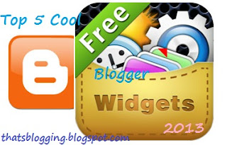 Blogger Widgets 2013