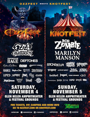 Ozzfest 2017 (Ozzy, Prophets of Rage, Deftones, Children of Bodom)
