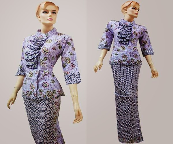 Model Baju  Pramugari  Dasi Terbaru  Batik Bagoes Solo