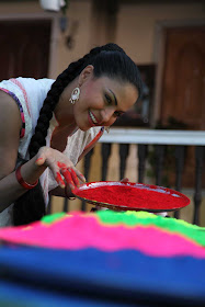 Veena Malik holi celebration 2013