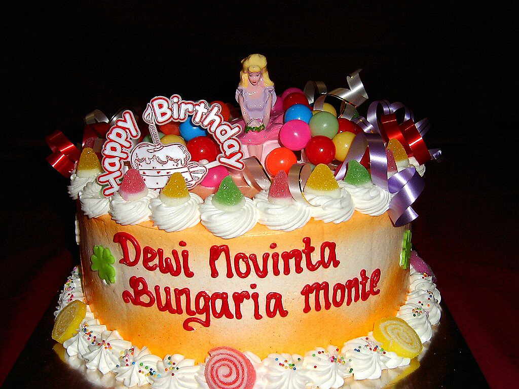  Kue Tart Ulang Tahun  Anak Perempuan Kriste Bakery Cake