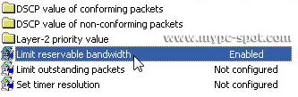 Opsi Limit Reservable Bandwidth