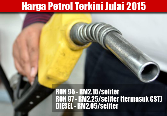  Harga  Petrol RON95 RON97 Dan Diesel Terbaru Julai 2021 Di 