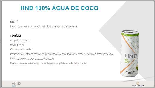 HND 100% ÁGUA DE COCO