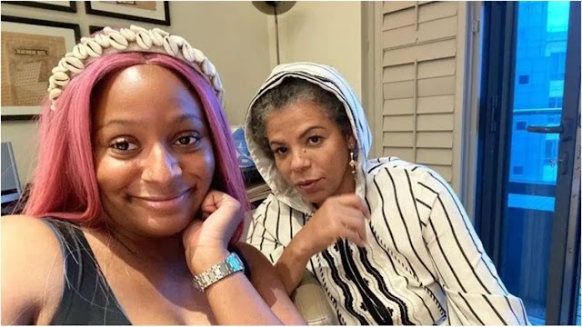 DJ Cuppy's Mother Prays Over Choice Of Partner.