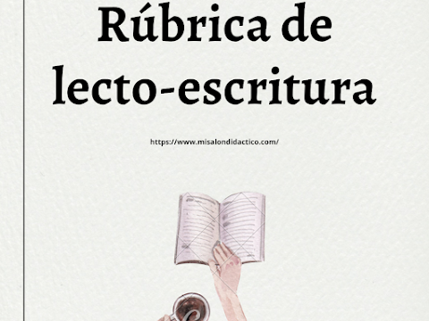 Rúbrica analítica de lecto-escritura