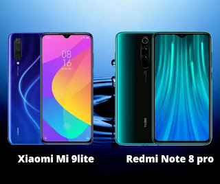 Xiaomi redmi note 8 pro vs xiaomi mi 9 lite