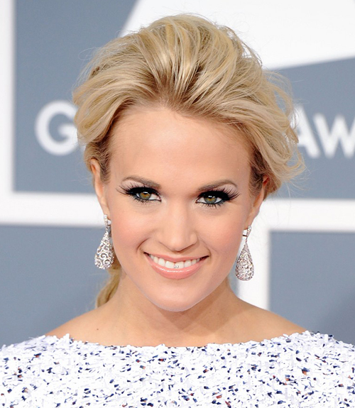 carrie underwood wedding make up