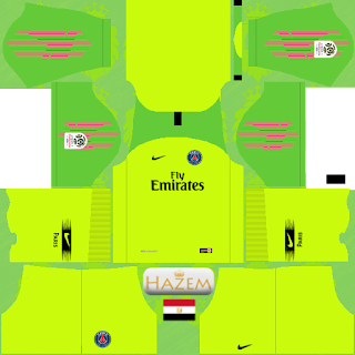 Paris Saint German Home Goalkepeer kits 2019/2020 