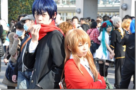 toradora! cosplay - takasu ryuji and aisaka taiga