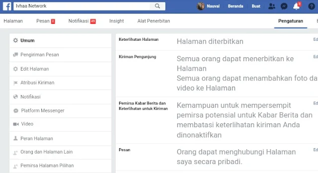 Cara Memasang Live Chat Facebook Massenger di Blogger