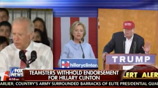 Teamsters Withhold Endorsement for Hillary Want to Meet With Donald Trump (Video) 