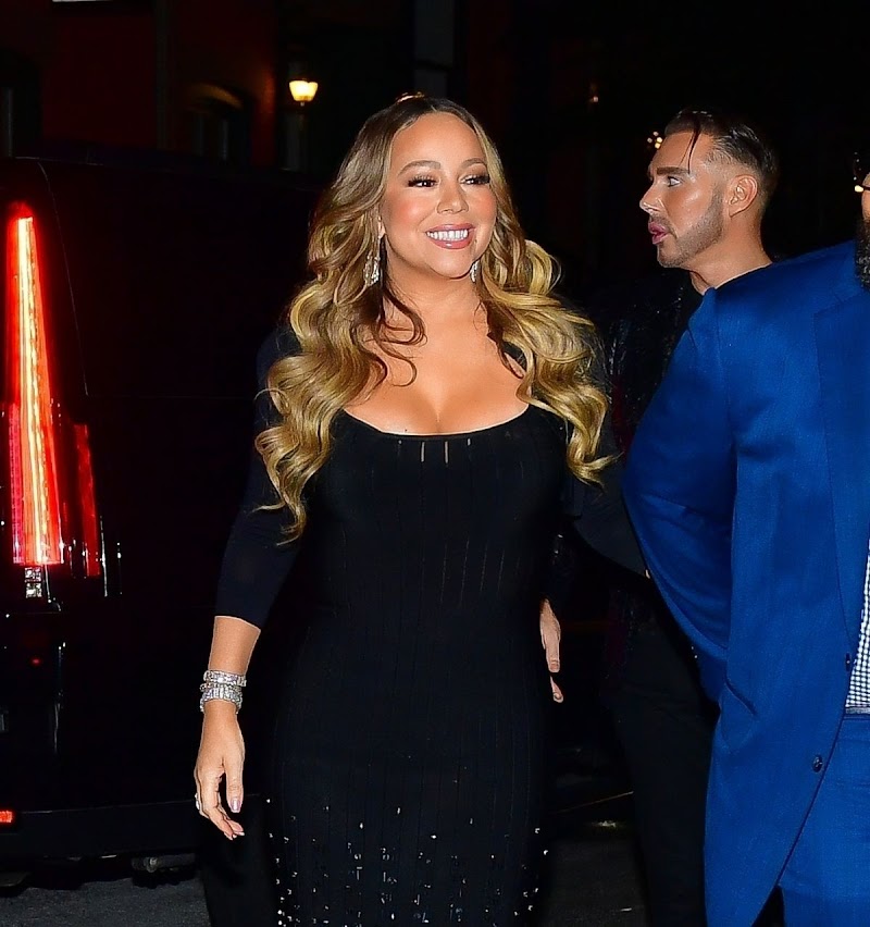 Mariah Carey Out for Dinner in New York 30 July-2019