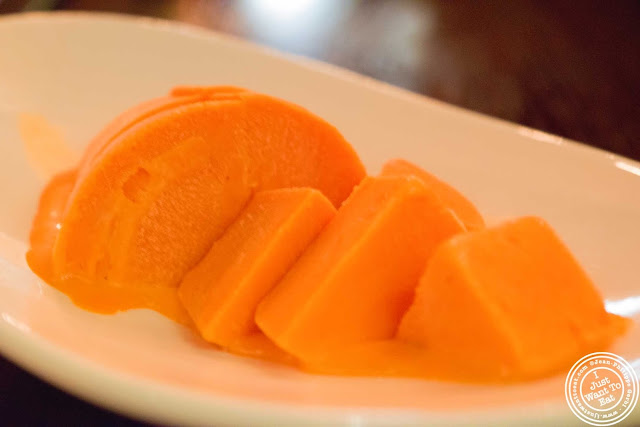 image of mango kulfi at The Masala Wala in NYC, New York