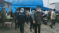 Bupati Selayar H. Muhammad Basli Ali Tinjau Pasar Ramadhan