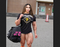 Russian female bodybuilder