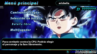 DRAGON BALL Z  TENKAICHI TAG TEAM ISO V5 PPSSPP DBZ TTT