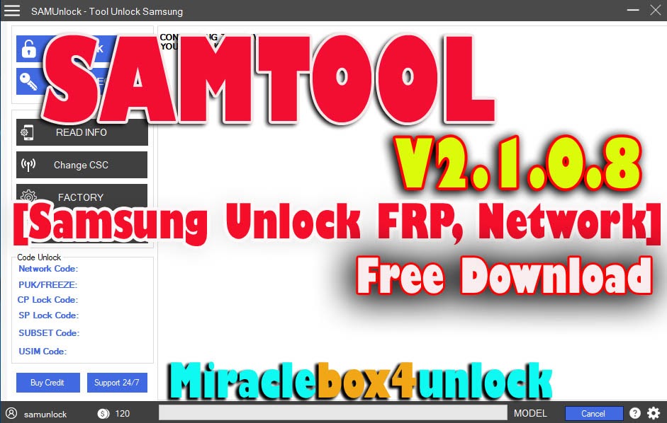 Samtool V2 1 0 8 Update Version Free Download Samsung Unlock Frp Network