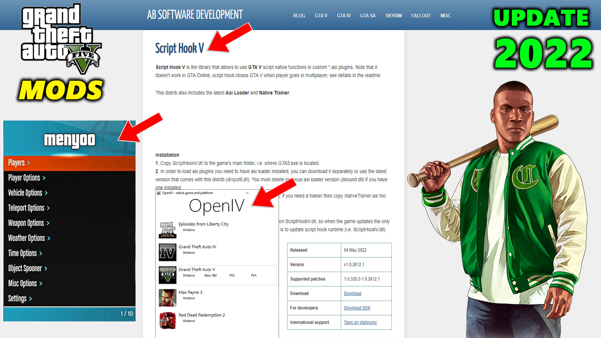 Scripthookv gta. SCRIPTHOOKV. Скрипт хук 5 для ГТА 5. OPENIV Team.