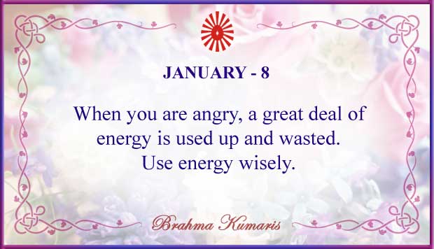 Thought For The Day January 8