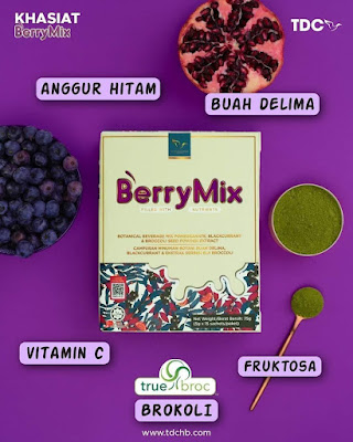 BerryMix kombinasi Vitamin C dan Vitamin E