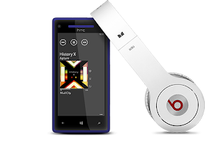 HTC Windows Phone 8X with Beats audio