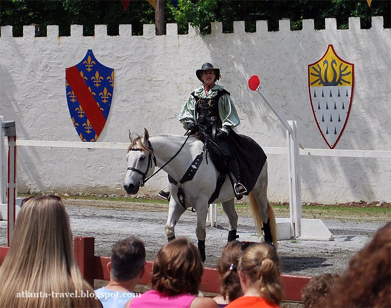 Рыцарский турнир - Renaissance Festival Joust.