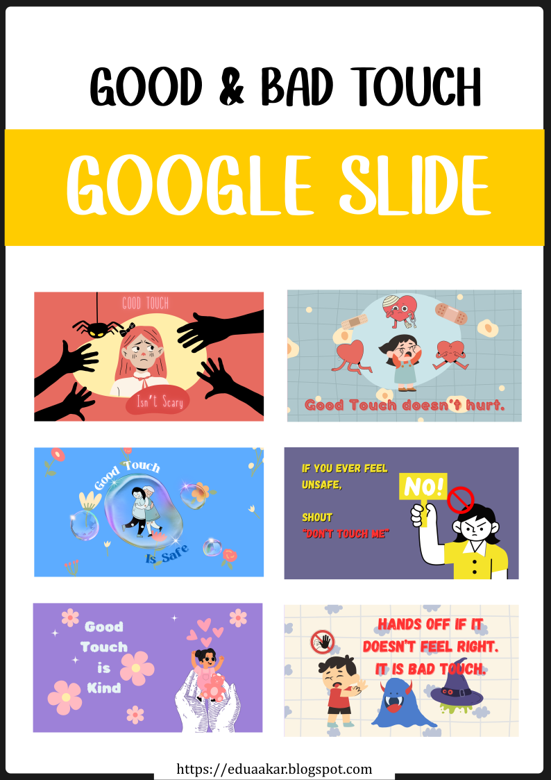 Good Touch Bad Touch Poster - Google Slide