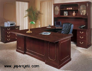 contoh gambar Meja Kantor dengan laci banyak