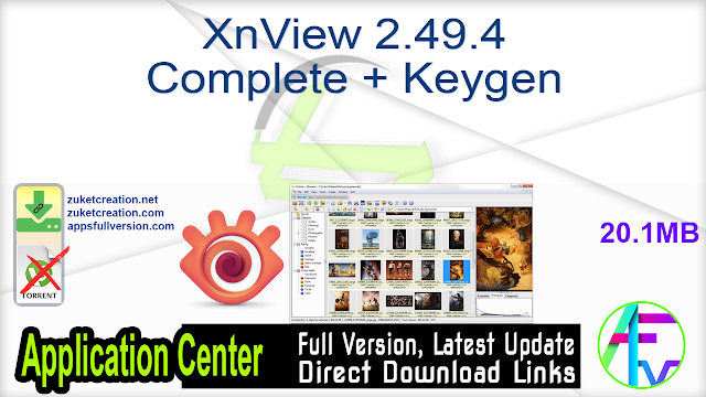 Xnview 2 49 4 Complete Keygen