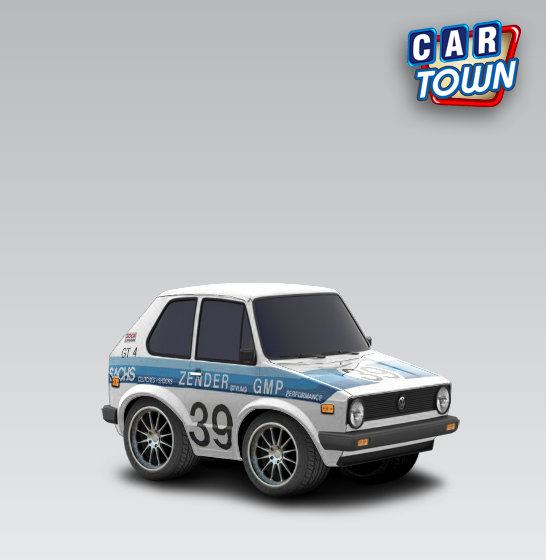 Volkswagen Rabbit 1977 MK1 custom cartown skin Volkswagen Rabbit 1977 MK1