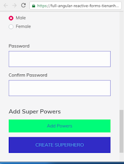 Create Confirm Password Validation using Custom Validator with Angular