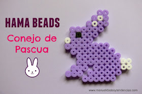 Conejo de Pascua de Hama beads