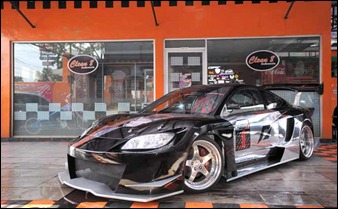 Honda Civic VTi, 2005 Black Extream Modification