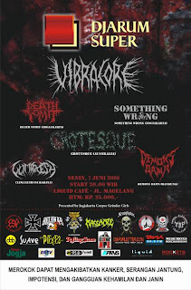 POSTER VIBRACORE-HARDCORE EVENT