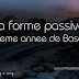 La forme passive - 9eme annee de base et autres niveaux  