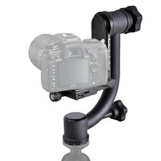 Opteka GH1 Pro Heavy Duty Metal Gimbal Head (Supports up to 30lbs)