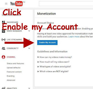 How to Earn money through youtube