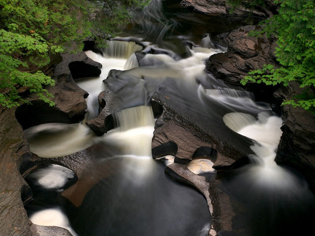 Porcupine Mountains Waterfall, Michigan