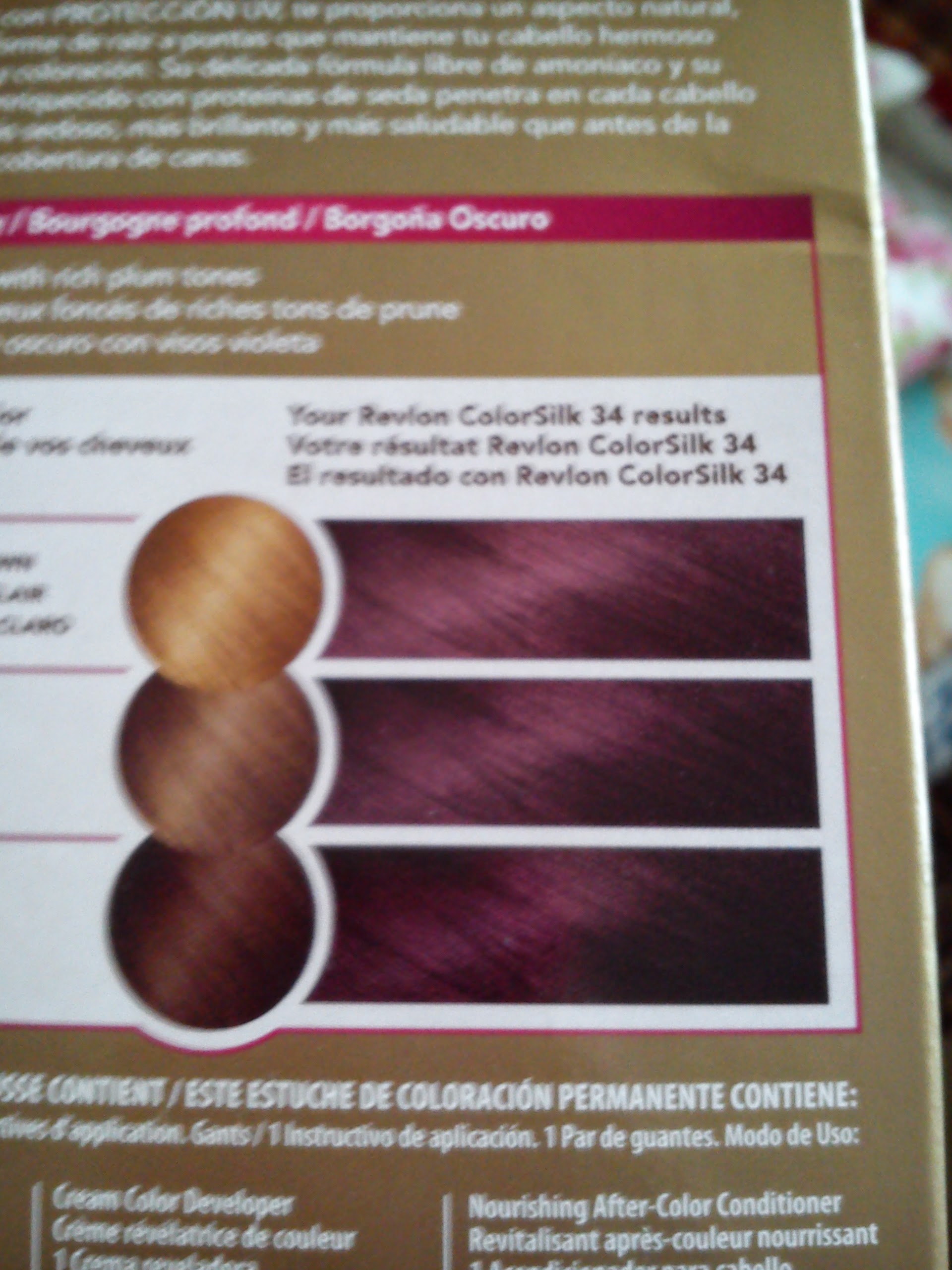 My Fantasy Life Revlon Deep Burgundy Hair Color