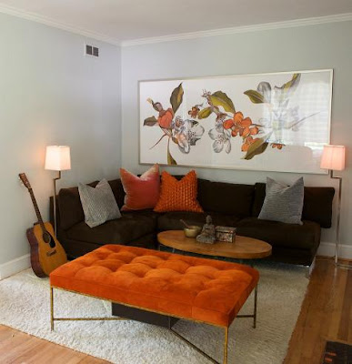 Home Interior Design and Decorating Ideas: Warm with Orange Home ...