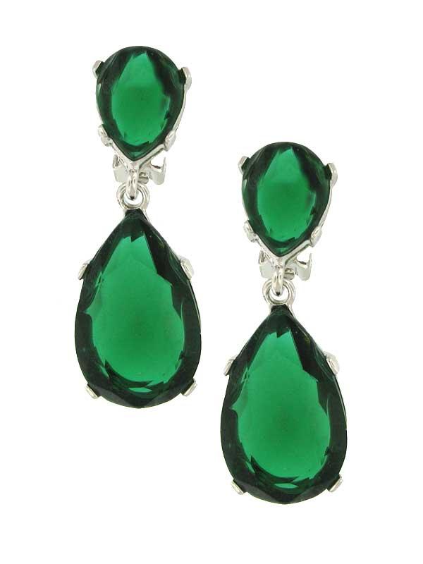 kyle richards emerald earrings. Kyle Richards Green Earrings