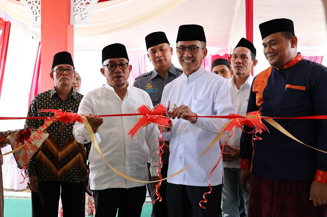 Pj Walikota Palembang Ratu Dewa Resmikan 3 Masjid 